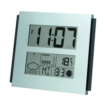 Belaidė meteorologinė stotelė Mebus 89205, sidabrinė/juoda
