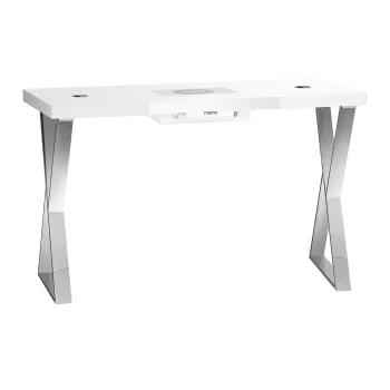 Momo 04-SL Cosmetic Manicure Desk with Built-in Dust Collector
