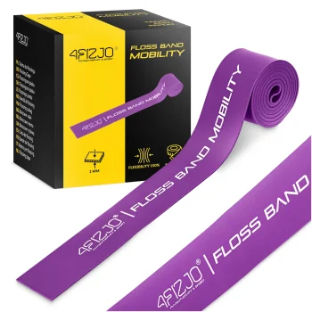 Kompresinė reabilitacijos juosta 4FIZJO Floss Band 1 mm, violetinė