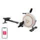 Magnetinis irklavimo treniruoklis DeerRun RW600, baltas