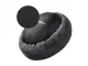 Soft Plush Pet Bed for Dogs and Cats, 100 cm, Light Grey