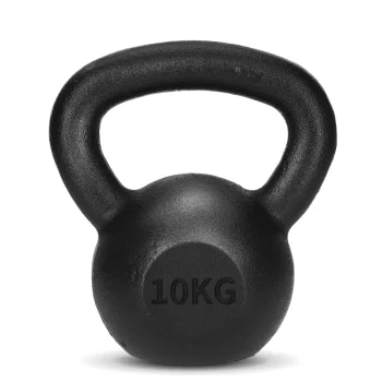Ketinė gira 4FIZJO 10 kg, juoda