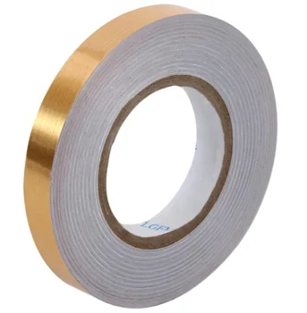 Auksinė lipnioji dekoratyvinė juosta, 2 cm x 50 m