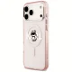 Karl Lagerfeld dėklas iPhone 17 Pro Max su MagSafe, rožinis