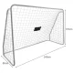 Futbolo vartai su taikinio brezentu Trizand 21268, 170x240 cm