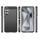 Dėklas Carbon Case, skirtas Samsung Galaxy S24 FE, juodas