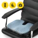 Orthopedic Memory Foam Seat Cushion for Tailbone Pain, Blue