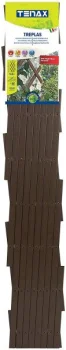 Expandable Plastic Trellis Grille TENAX TREPLAS, 1 x 2 m, Brown