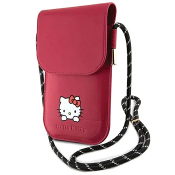 Hello Kitty Daydreaming Cord Phone Bag, Pink