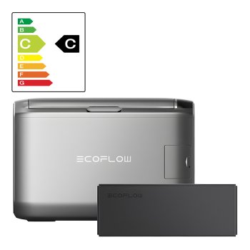 EcoFlow GLACIER55-EB-HB 55L nešiojamas šaldytuvas su 298Wh baterija