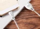 Dudao USB į USB Type-C laidas 2.1A 1m Baltas