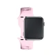 3mk silikoninis laikrodžio dirželis Apple Watch 42 / 44 / 45 / 49 mm, rožinis