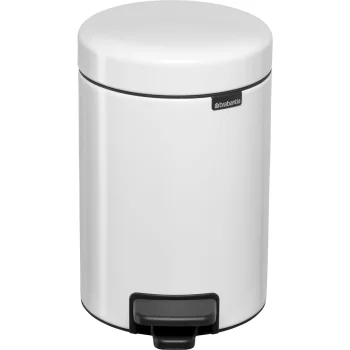 Brabantia NewIcon šiukšliadėžė su pedalu 3 l, balta