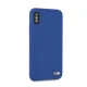 Apsauginis dėklas BMW Silicone M Collection, skirtas iPhone X / Xs, mėlynas