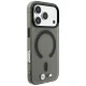 BMW M IML Frosted Metal Logo & Trims MagSafe dėklas telefonui iPhone 18 Pro Max / 17 Pro Max, juodas