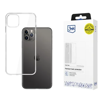 Dėklas 3mk Clear Case skirtas iPhone 11 Pro Max, skaidrus