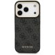 Guess 4G dėklas su MagSafe pinigine iPhone 17 Pro, juodas