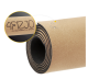 Neslystantis kamštinis jogos kilimėlis 4Fizjo 1188, 4 mm, rudas/juodas