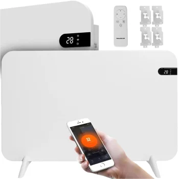 Infraraudonųjų spindulių šildymo skydelis 45x70 cm, 450 W, Wi-Fi