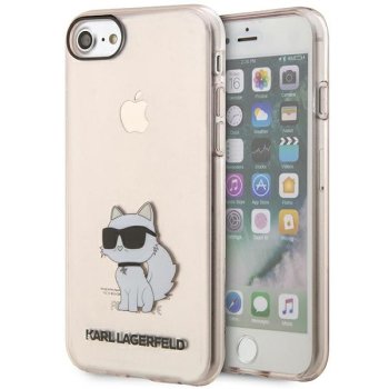 Karl Lagerfeld Ikonik Choupette dėklas iPhone 7/8/SE rožinis