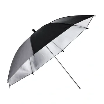 Atspindintis foto skėtis Godox UB-002-33, 84 cm, juodas / sidabrinis