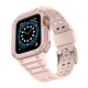 Apsauginis dirželis su dėklu Apple Watch 42/44/45mm (Rožinis)
