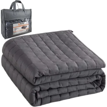 Case sunki antklodė suaugusiems, 8 kg, 150x200 cm, pilka