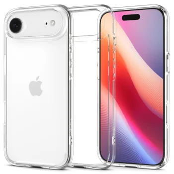 Spigen Ultra Hybrid dėklas, skirtas iPhone 17 / 17 Air, skaidrus
