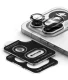 Kameros apsauginis stiklas Ringke Camera Frame Protector, skirtas Nothing Phone 4A Pro (2 vnt.), juodas