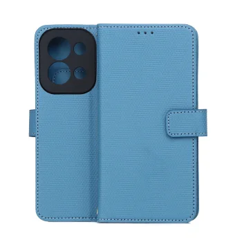 Atverčiamasis dėklas Smart Triangle Xiaomi Redmi 15C 4G/5G, mėlynas