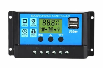 Saulės įkrovimo valdiklis PWM 12V / 24V 30A