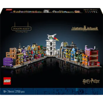 LEGO Harry Potter 76444 Diagon Alley Wizarding Shops konstravimo rinkinys