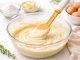 Plastic Dough Scraper and Baking Spatula 27 cm, White-Orange