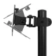 Maclean MC-966 dvigubas monitoriaus stalinis laikiklis, 13-27\", iki 9 kg, VESA