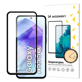Apsauginis stiklas Wozinsky Samsung Galaxy A26, juodas