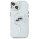 Karl Lagerfeld dėklas iPhone 14 su MagSafe, baltas