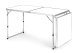 Sulankstomas kempingo stalas Multigarden, baltas, 180x60 cm