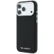 Karl Lagerfeld Grained Elongated Logo MagSafe dėklas iPhone 17/18 Pro Max, juodas