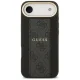 Guess 4G Stripe MagSafe dėklas iPhone 17 Air, juodas