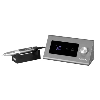 Viva Pro 602 bešepetėlinė nagų freza, 35000 RPM, pilka