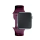 3mk Silikoninis laikrodžio dirželis Apple Watch 42 / 44 / 45 / 49 mm, bordo