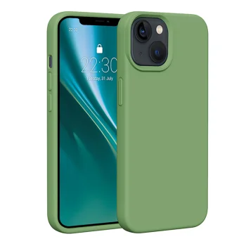 Etteri Silicone Case dėklas Apple iPhone 14, šviesiai žalias