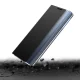 Atverčiamas dėklas Samsung Galaxy S23+ su stovo funkcija, New Sleep Case, juodas
