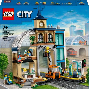 LEGO City 60469 Centrinė geležinkelio stotis