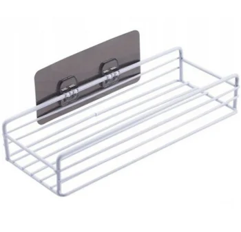 Self-Adhesive Kitchen Shelf, White
