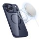 Tech-Protect MagMat MagSafe dėklas iPhone 17 Pro Max - Transparent / Navy Blue