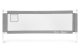 ECOTOYS apsauginis lovos barjeras vaikams, 200 cm, pilkas/baltas