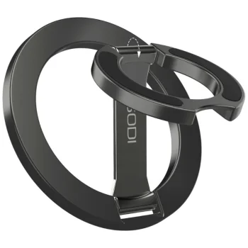 Dvipusis magnetinis telefono laikiklis-stovas SODI ST04 su MagSafe, juodas