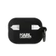 Karl Lagerfeld AirPods Pro 2 Case Silicone Choupette Head 3D, Black
