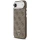 Guess 4G Triangle Logo MagSafe dėklas, skirtas iPhone Air, rudas
